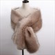 Women Autumn Winter Faux Fur Scarves Bridal Shawl Wraps Plush Scarf Wedding Party Cape Warm Bolero Shrug Lady Sexy