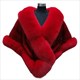 Trendy Faux Fur Shawl Wedding Bridal Warm Coat Fine Touch Outwear Cape Coat For Working Soft Autumn Winter