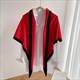 Double-Sided Cashmere Knitted Shawl Solid Color Triangle Scarf Cloak
