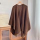 Poncho Cloak Knitted Small Shawl Women'S Outerwear Fashion High-End Shoulder Sweater Camisole Scarf Cape O2 Spring And Autumn