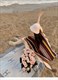 Oversized Knit Poncho Wrap With Fringed Shawl And Striped Bohemian Design