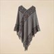 New Women'S Loose Sweaters Knitwear Shawl Cloak Ethnic Style Tassel Capes Ponchos