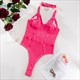 Transparent Mesh Bodysuit Lingerie Set For Women