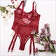 Mesh Bodysuit Women V Neck Bodysuit Transparent Chain Plaid 3 Colors Body Femme