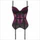 Lace Corset With Garter Belt