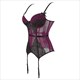 Lace Corset With Garter Belt