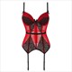 Lace Corset With Garter Belt