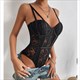 Floral Lace Teddy Bodysuit Lingerie