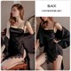 Lace Cami Nightdress And Robe Pajamas Set