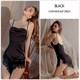 Lace Cami Nightdress And Robe Pajamas Set