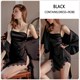 Lace Cami Nightdress And Robe Pajamas Set