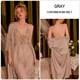 Satin Lace Night Dress And Robe Pajama Set
