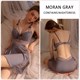 Seiden-Satin-Nachthemd und Bademantel-Pyjama-Set