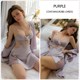 Seiden-Satin-Nachthemd und Bademantel-Pyjama-Set