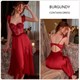 Lace Suspender Long Nightgown And Mesh Robe Sleepwear Set