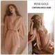 Satin Patchwork Lace Slip Dress And Robe Pajama Set