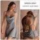 Women's Satin Suspender Nightdress Pajamas