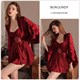 Silk Satin Lace Pajama Set