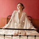 Satin Nightdress Bathrobe Pajamas For Women