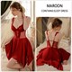 Women's Silk Patchwork Lace Sleep Dress And Robe Set