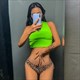 Damen Eis Seide Leopard Thong Nahtlos Slips