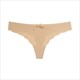 Damen Eis Seide Leopard Thong Nahtlos Slips