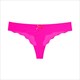 Damen Eis Seide Leopard Thong Nahtlos Slips