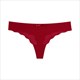 Damen Eis Seide Leopard Thong Nahtlos Slips