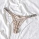Women'S Rhinestone Thongs, Low Waist G-String Briefs