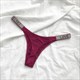 Women'S Rhinestone Thongs, Low Waist G-String Briefs