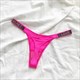 Women'S Rhinestone Thongs, Low Waist G-String Briefs