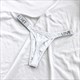 Women'S Rhinestone Thongs, Low Waist G-String Briefs
