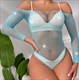 Fishnet Rhinestone Bodysuit