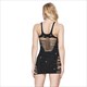 Rhinestone Fishnet Crotchless Bodystocking