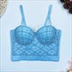 Women'S American Retro Beading Corset Embroidered Flares Camis Tank Top