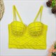 Women'S American Retro Beading Corset Embroidered Flares Camis Tank Top