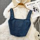 Damen Jeans Tank Tops