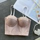 Women'S Gradient Elastic Cotton Camisole Crop Top