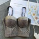 Women'S Gradient Elastic Cotton Camisole Crop Top