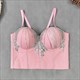 Quasten Strass Camisole Crop Top