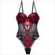 Bestickter Bodysuit für Damen