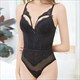 Lace Push Up Embroidery Bodysuit