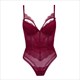 Lace Push Up Embroidery Bodysuit