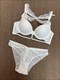Lace Lingerie Bra And Panties Set