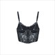 Lace-Breasted Pleated Camisole Corset Top
