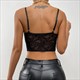 Lace-Breasted Pleated Camisole Corset Top