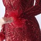 Elegant Sequin Evening Dress For Weddings And Parties