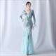 Elegant Sequin Evening Dress For Weddings And Parties