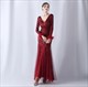 Elegant Sequin Evening Dress For Weddings And Parties