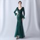 Elegant Sequin Evening Dress For Weddings And Parties